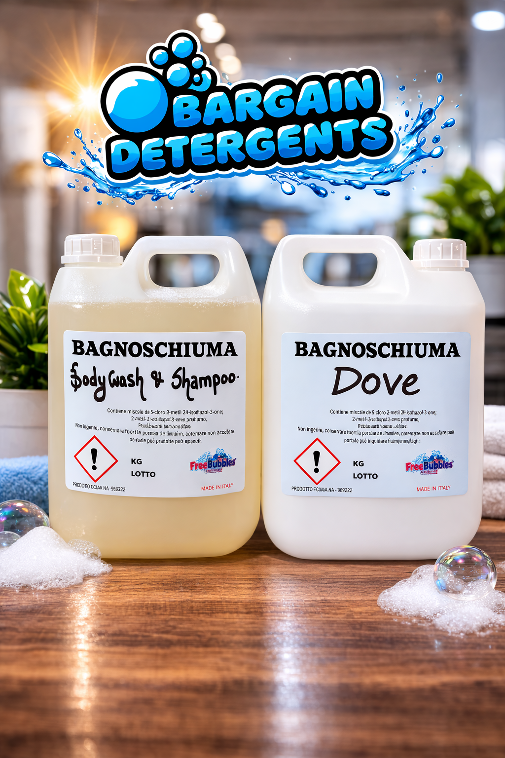 Body Wash & Shampoo 5L